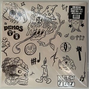 King Gizzard And The Lizard Wizard – Demos Vols. 1 & 2 – Clear Double Vinyl, NEW